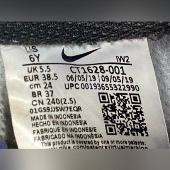 Nike Air Force 1 Low Dunk It GS Youth Size  6Y Like New MSRP $200 - Picture 13 of 13